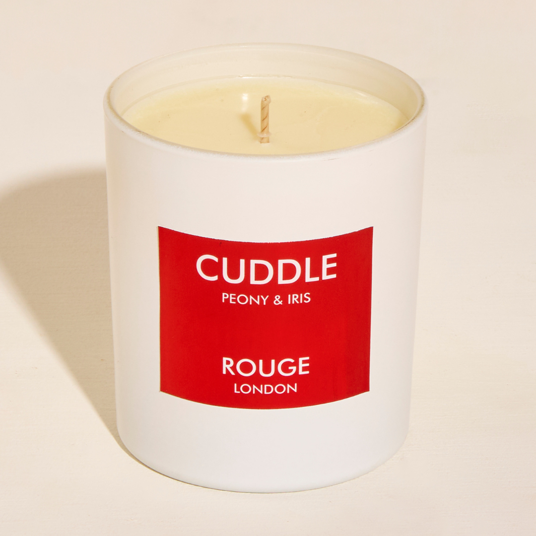 Cuddle - Peony & Iris Luxury Scented Candle - By Rouge London