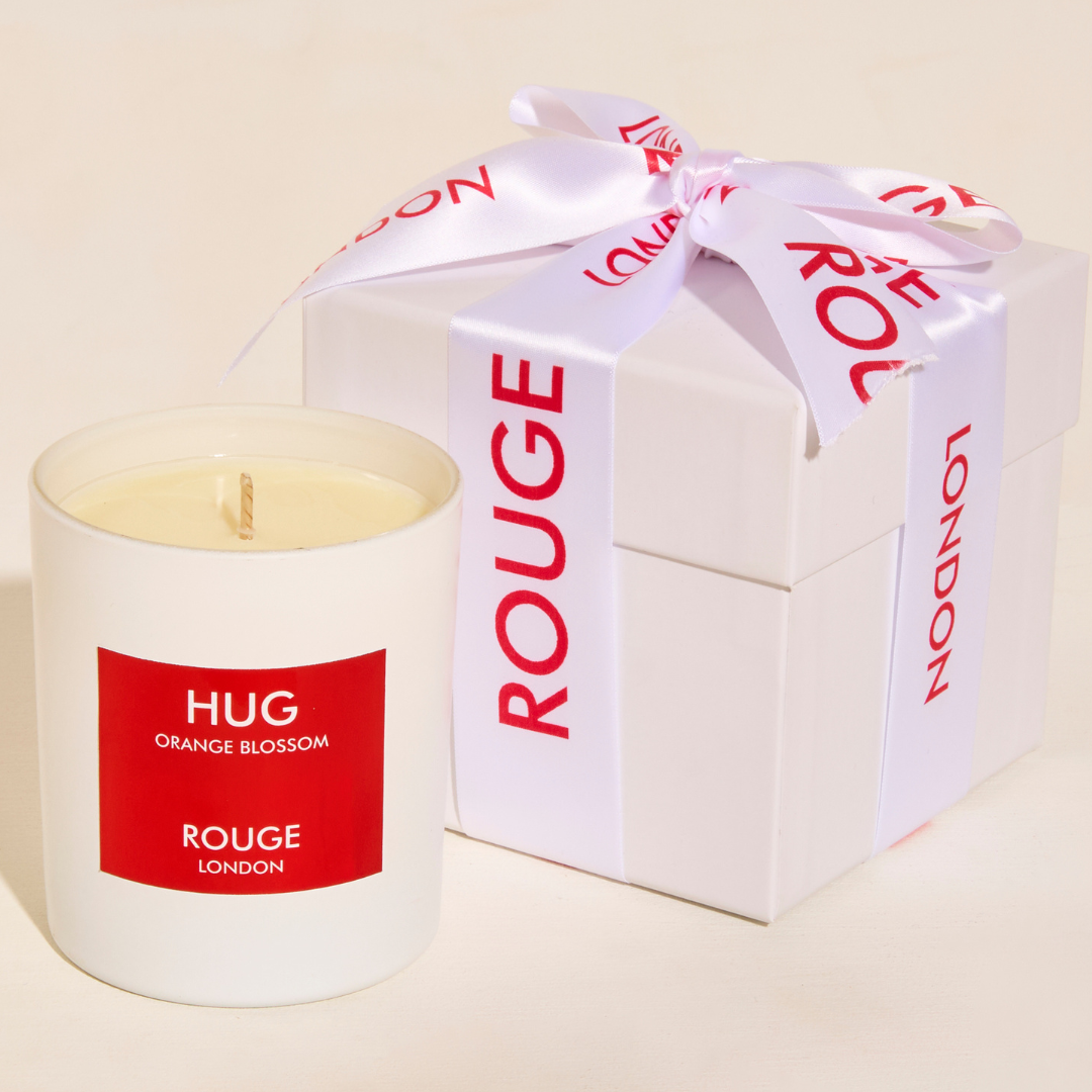 Hug - Orange Blossom Luxury Scented Candle - By Rouge London