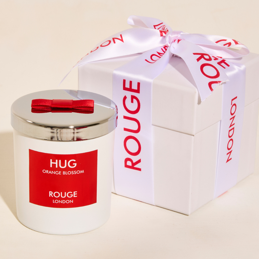 Hug - Orange Blossom Luxury Scented Candle - By Rouge London
