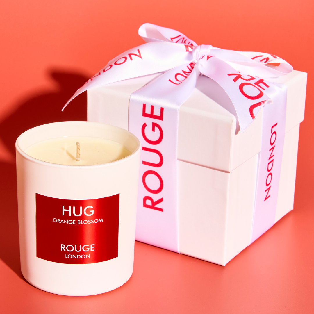 Hug - Orange Blossom Luxury Scented Candle - By Rouge London