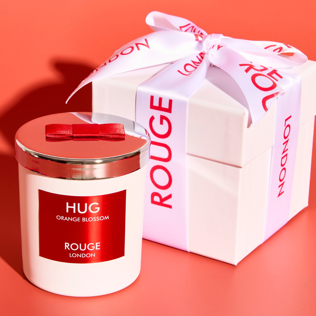 Hug - Orange Blossom Luxury Scented Candle - By Rouge London
