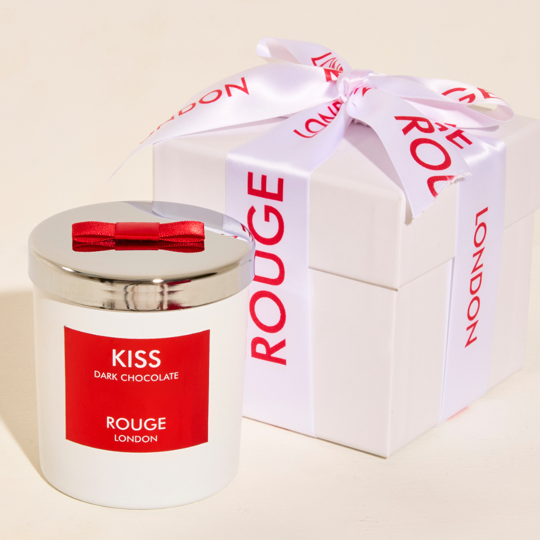 Kiss - Dark Chocolate Luxury Scented Candle - By Rouge London