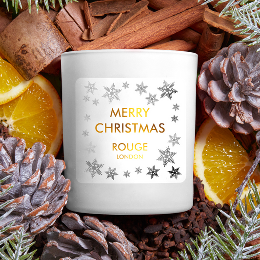 Rouge London Merry Christmas Candle Cinnamon, clove, citrus and pine