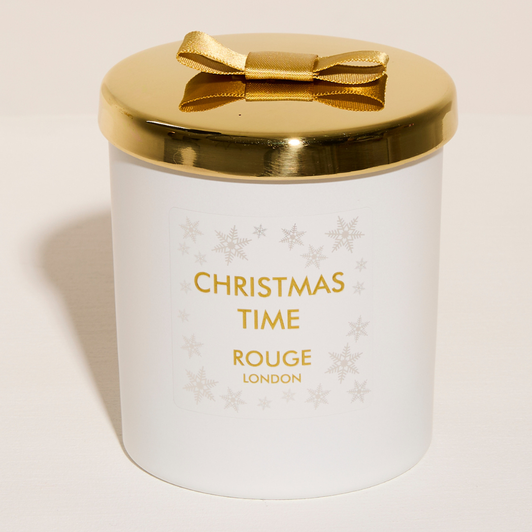 Rouge London Christmas Time candle orange, cinnamon and clove