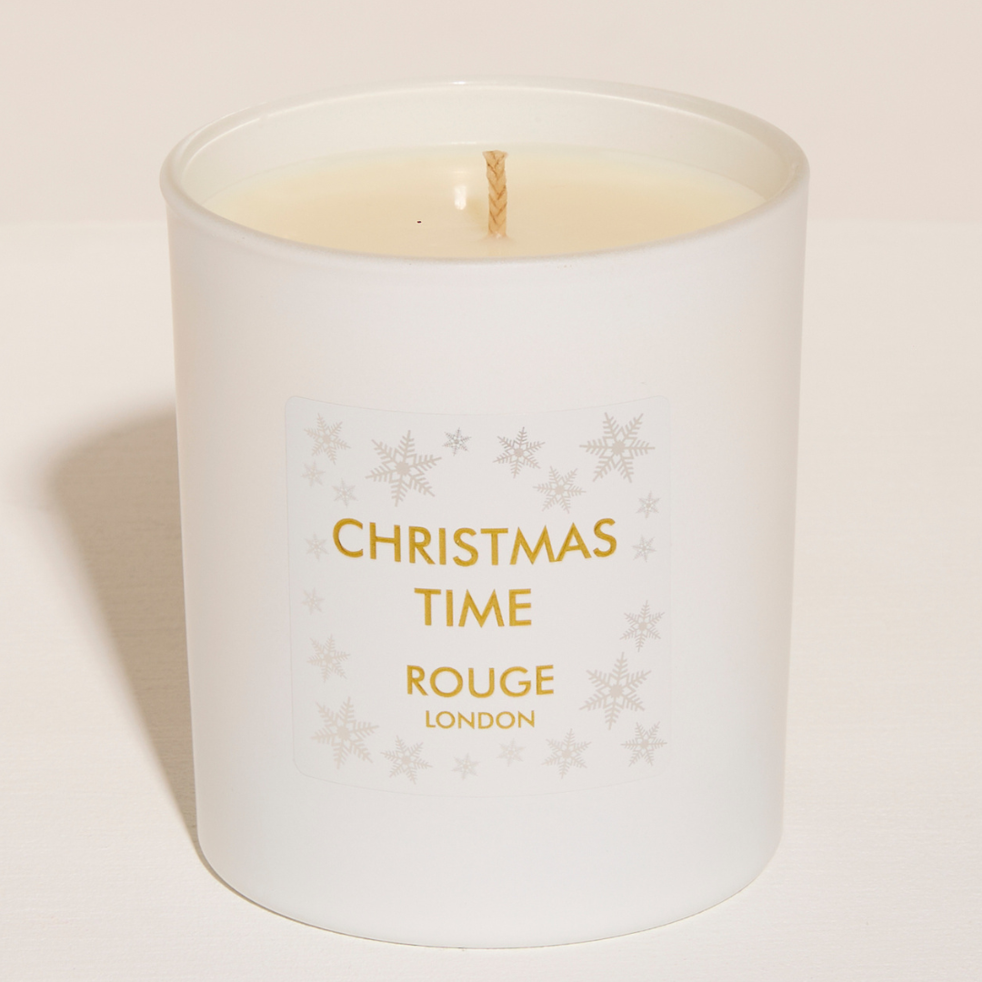 Rouge London Christmas Time candle orange, cinnamon and clove