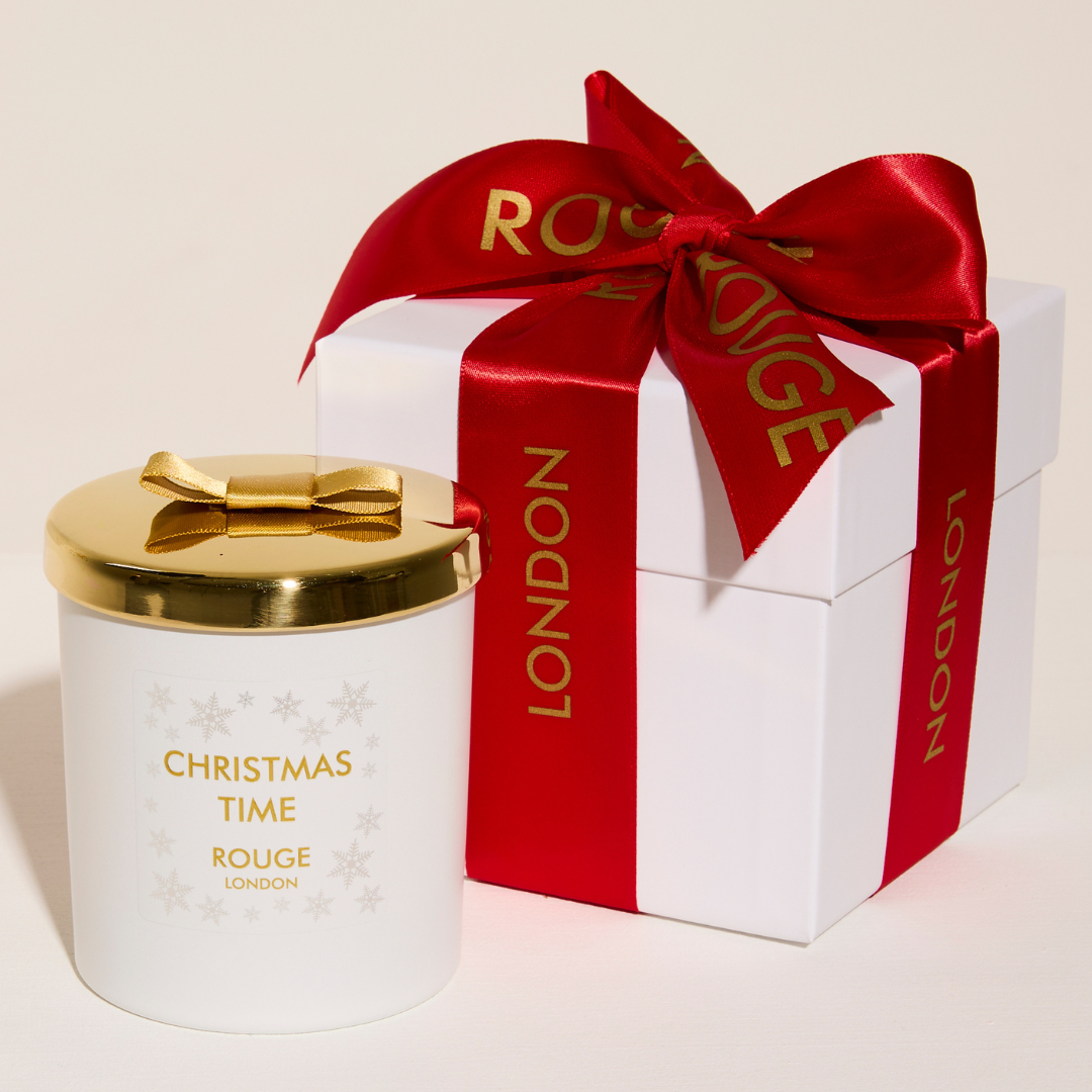 Rouge London Christmas Time candle orange, cinnamon and clove