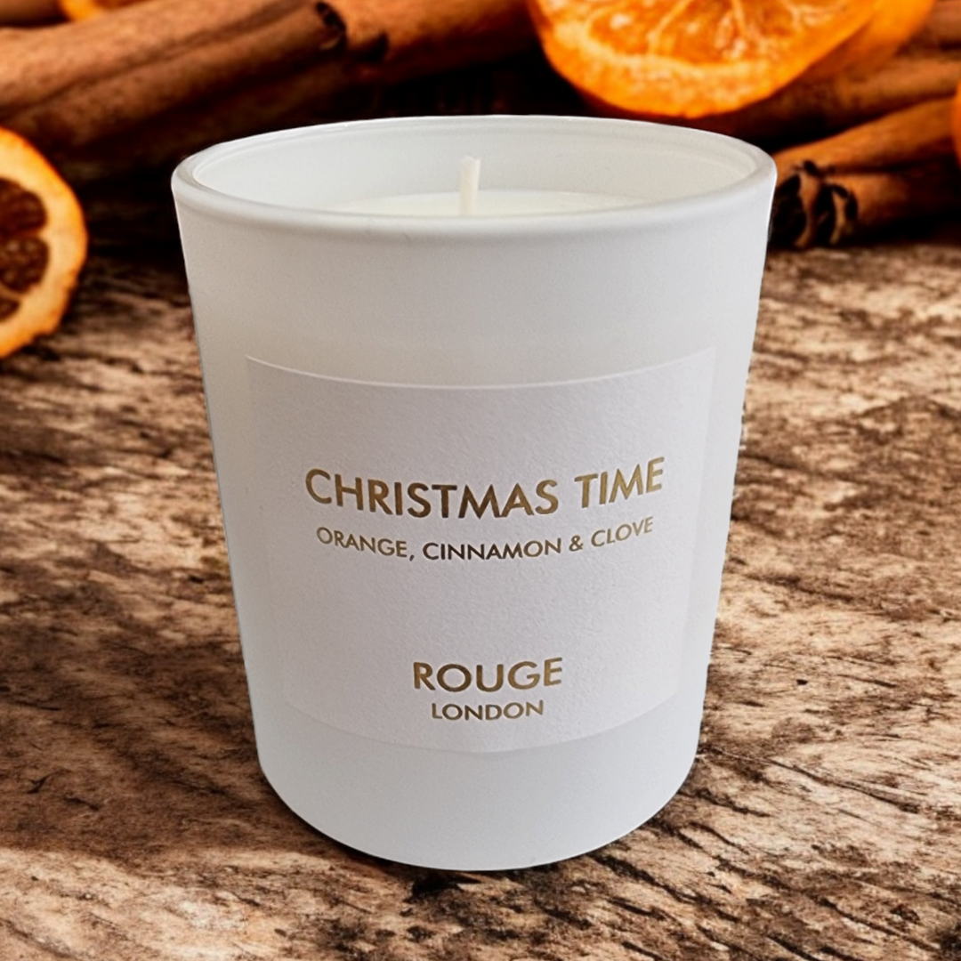 Christmas Time - Orange, Cinnamon and Clove Luxury Scented House Candle