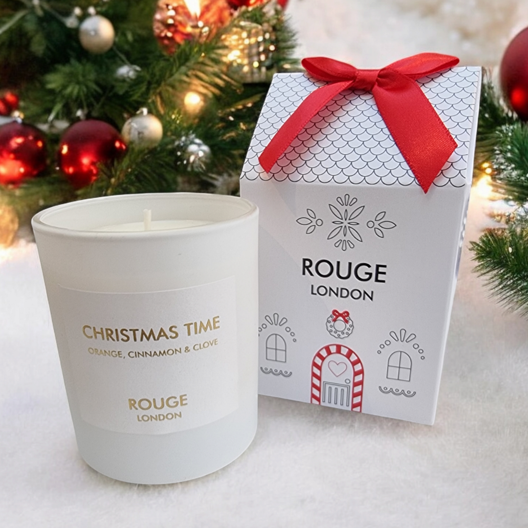 Christmas Time - Orange, Cinnamon and Clove Luxury Scented House Candle