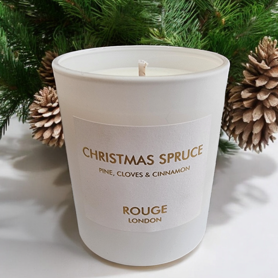 Christmas Spruce - Pine, Berries and Amber Luxury Scented House Candle