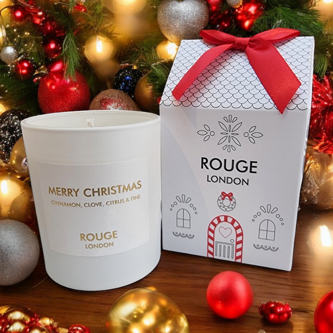 Merry Christmas - Cinnamon, Clove, Citrus & Pine Luxury Scented House Candle