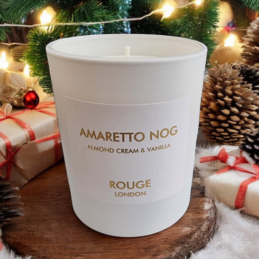 Amaretto Nog - Almond Cream and Vanilla Luxury Scented House Candle