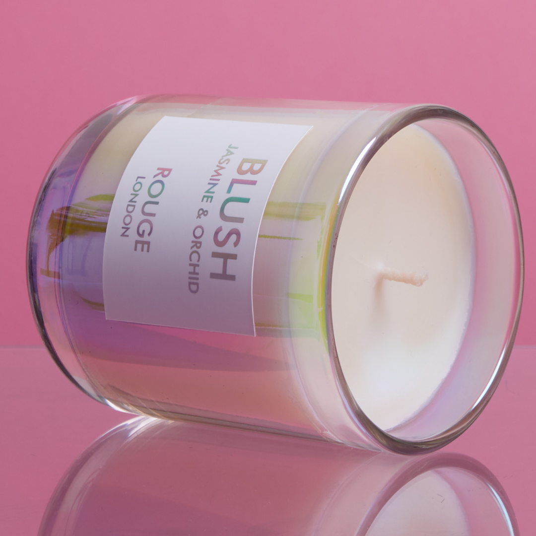 Happy Scent Co Blush Jasmine Orchid Candle