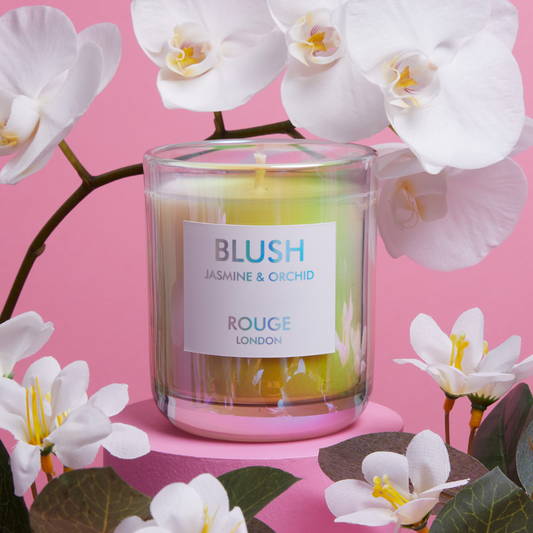 Happy Scent Co Rouge London Blush Jasmine Orchid Candle
