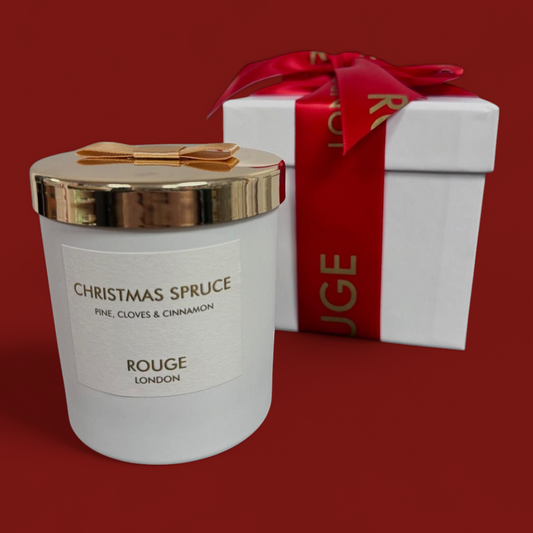 Christmas Spruce - Pine, Berries and Amber Luxury Scented Candle