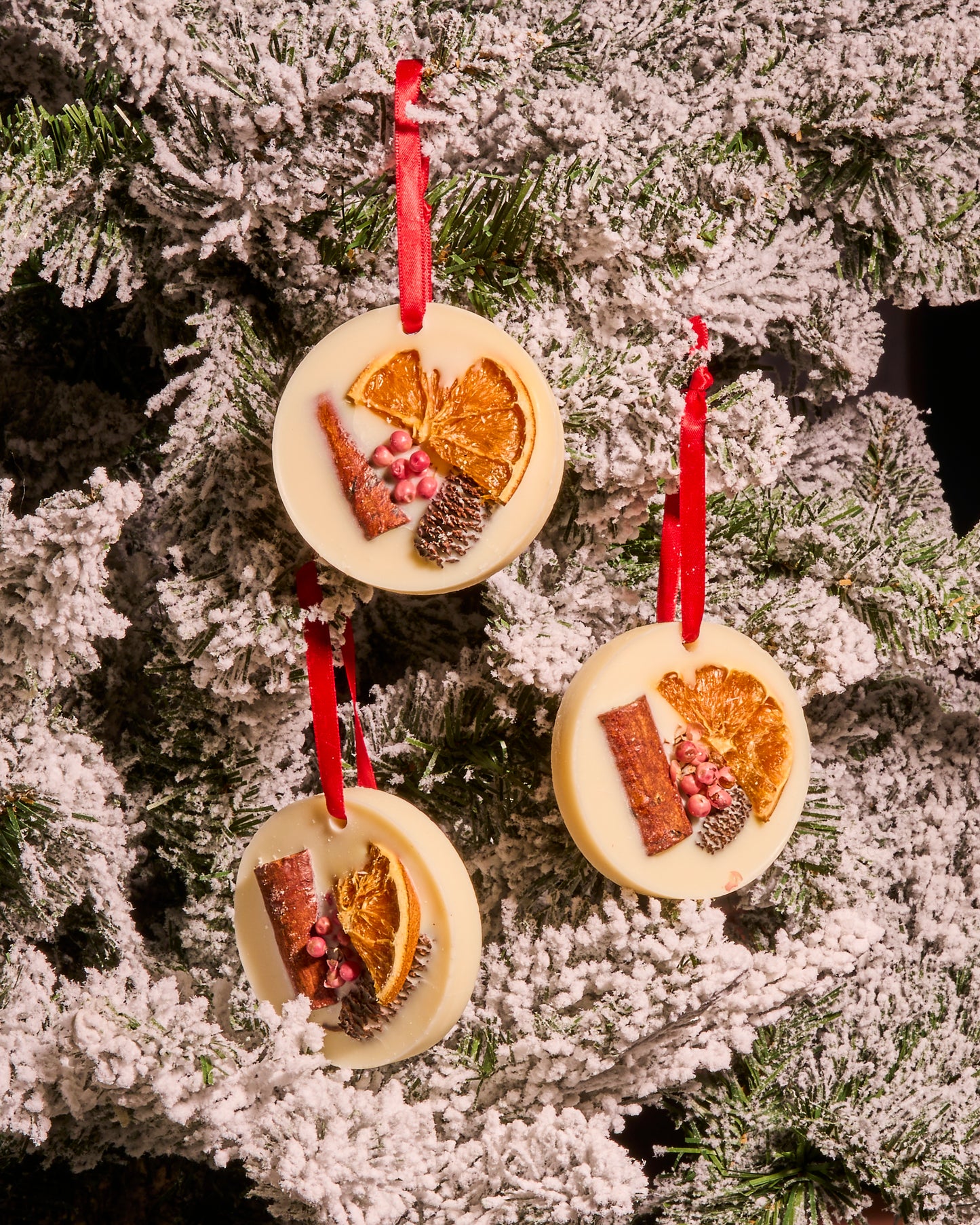 Christmas Time TESTER Tree Decoration - Orange, Cinnamon and Clove