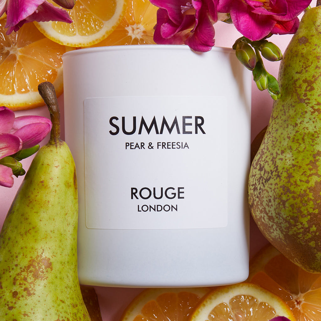 Happy Scent Co Summer Pear Freesia Candle