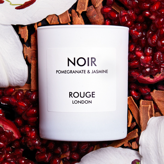 Happy Scent Co Noir Pomegranate Jasmine Candle - by Rouge London