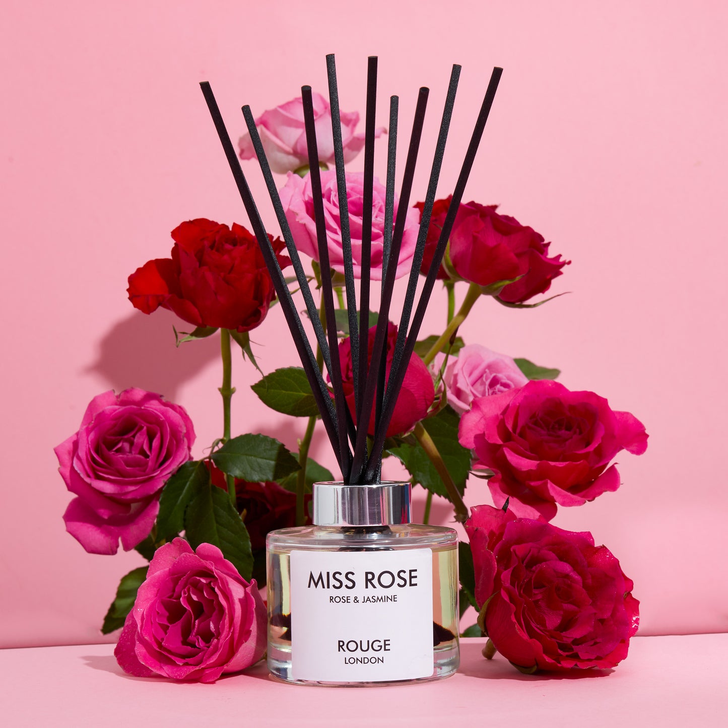 Happy Scent Co Miss Rose Rose Jasmine Reed Diffuser - by Rouge London