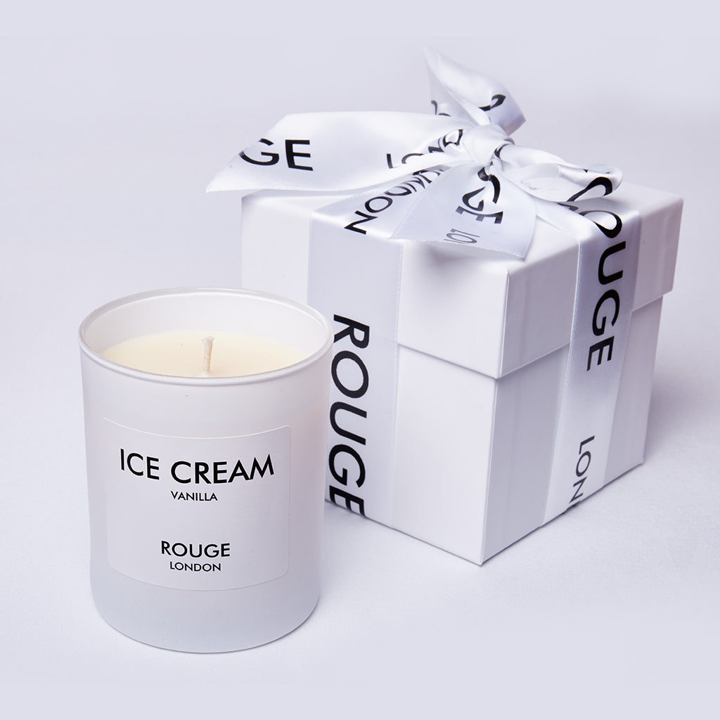 Happy Scent Co Rouge London Ice Cream Vanilla Candle