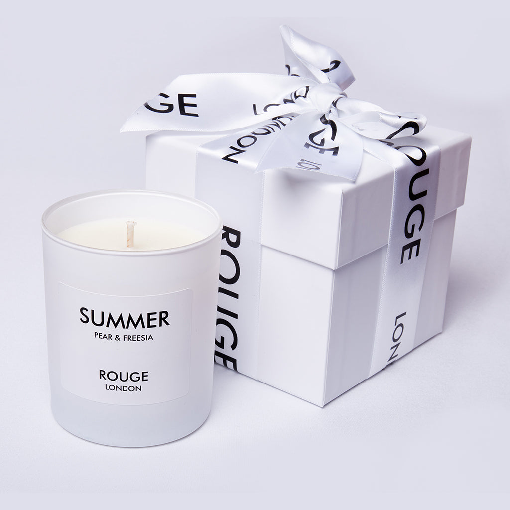 Happy Scent Co Summer Pear Freesia Candle - by Rouge London