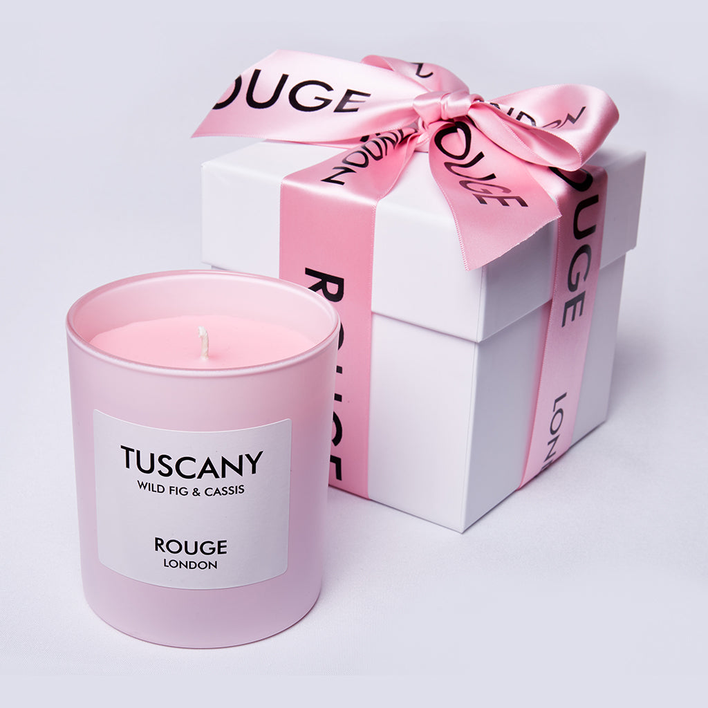 Happy Scent Co Tuscany Fig Cassis Candle - by Rouge London