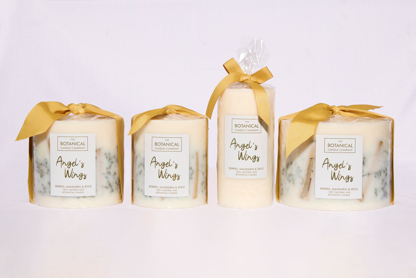 Angel's Wings Grand Luxury Botanical Candle - Berries, Mandarin & Spice