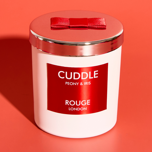 Cuddle - Peony & Iris Luxury Scented Candle - By Rouge London