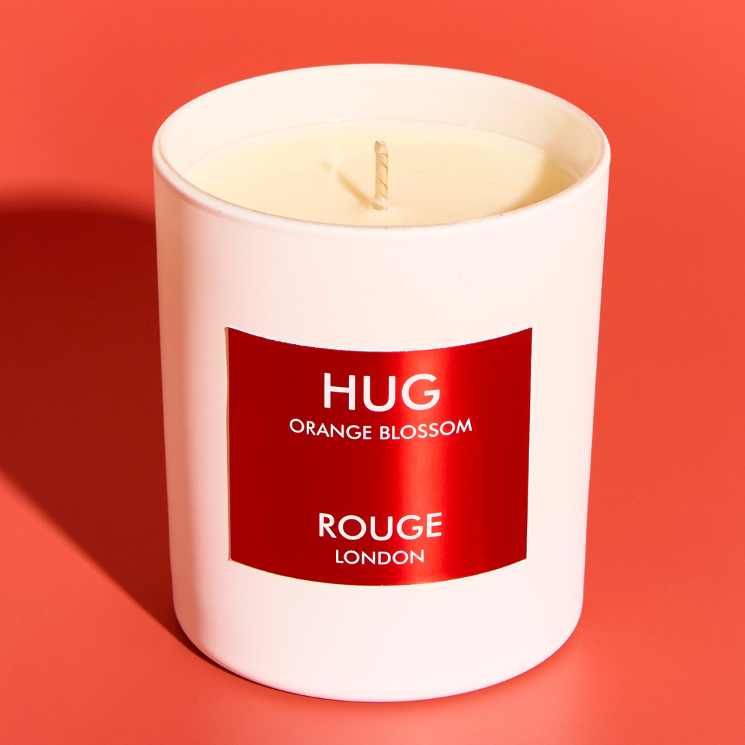 Hug - Orange Blossom Luxury Scented Candle - By Rouge London