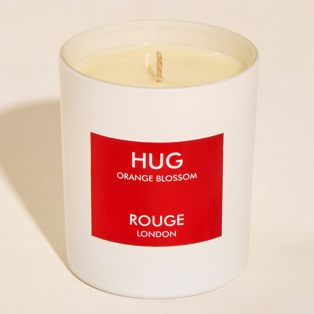 Hug - Orange Blossom Luxury Scented Candle - By Rouge London