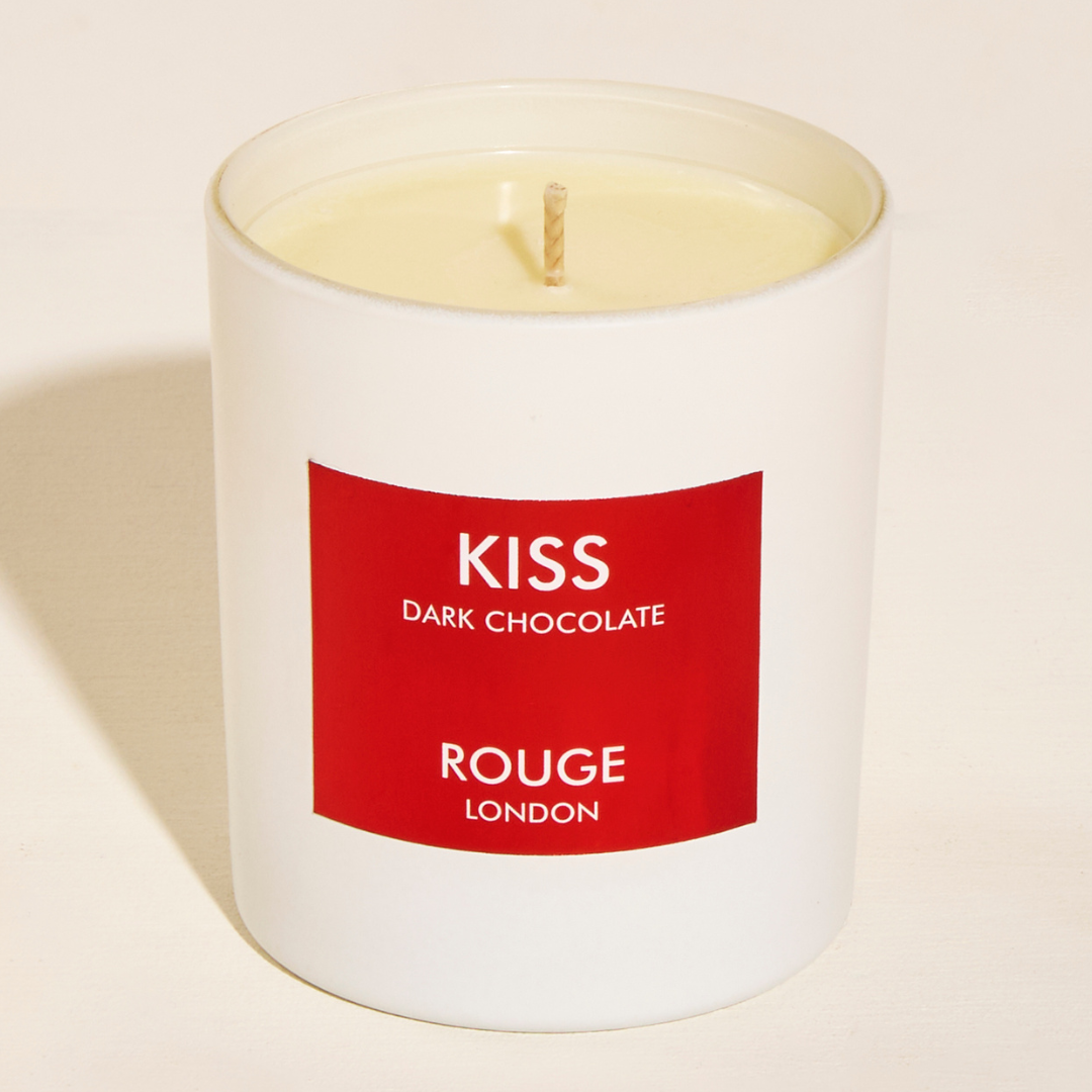 Kiss - Dark Chocolate Luxury Scented Candle - By Rouge London