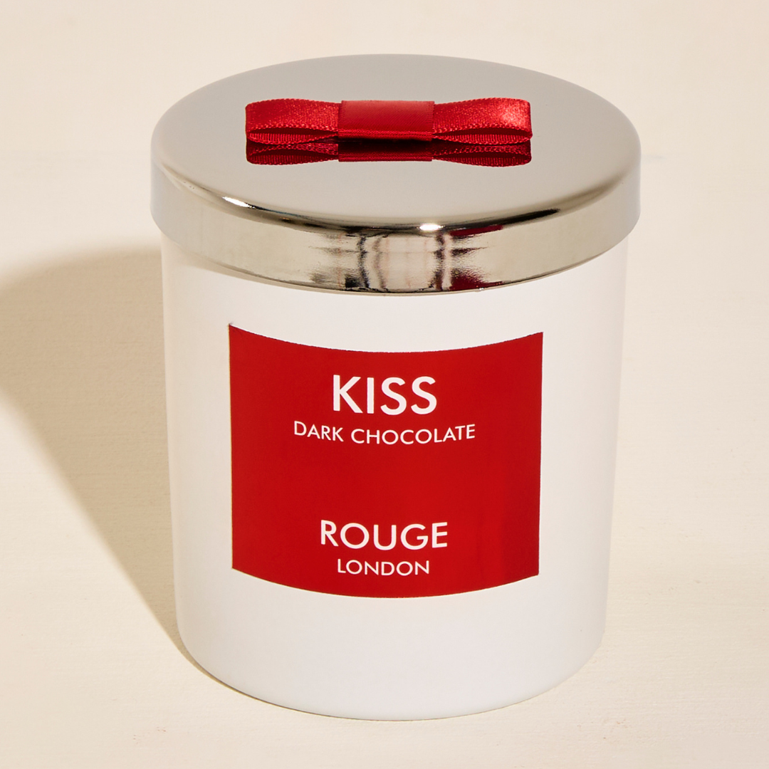Kiss - Dark Chocolate Luxury Scented Candle - By Rouge London