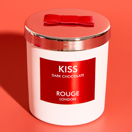 Kiss - Dark Chocolate Luxury Scented Candle - By Rouge London