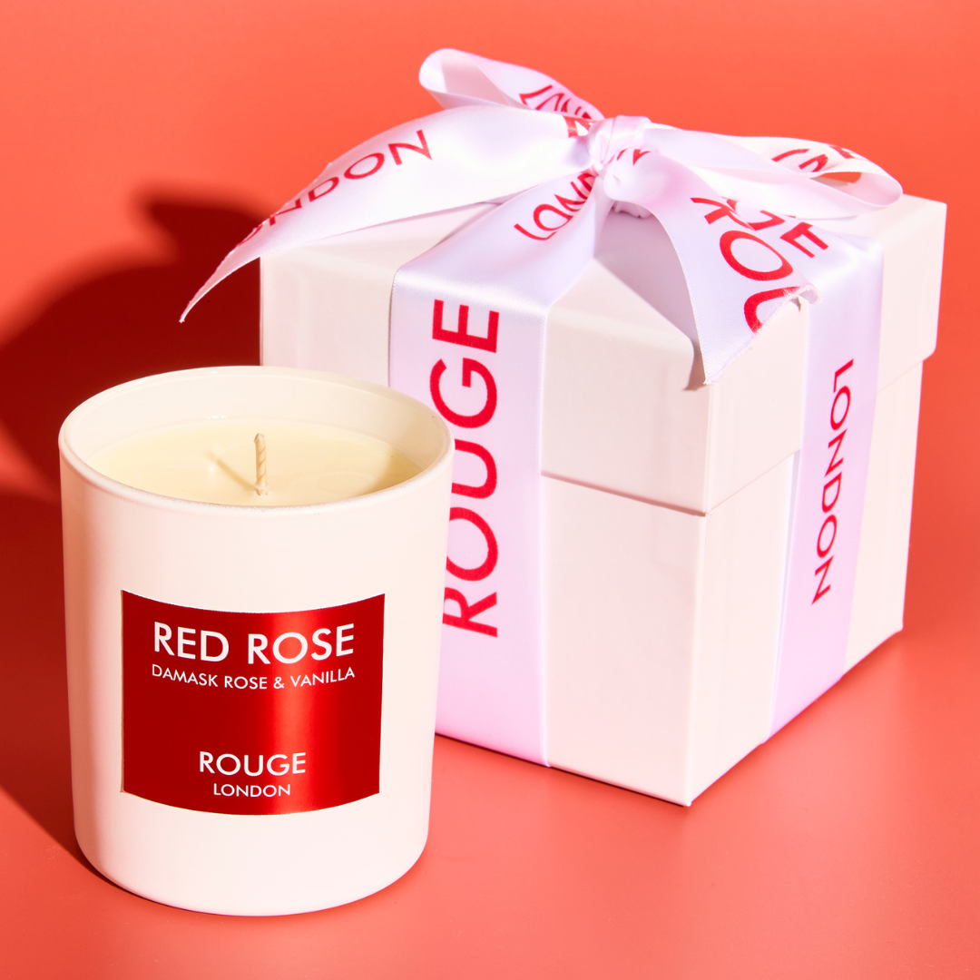 Happy Scent Co, Red Rose Luxury Scented Candle by Rouge London