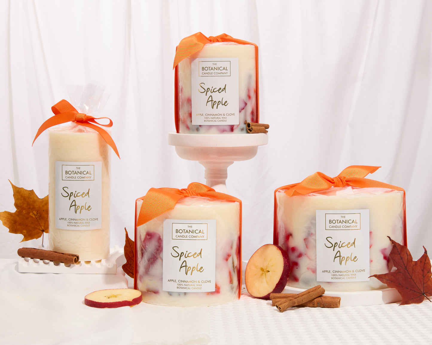Spiced Apple Grand Botanical candle, apple, cinnamon and clove