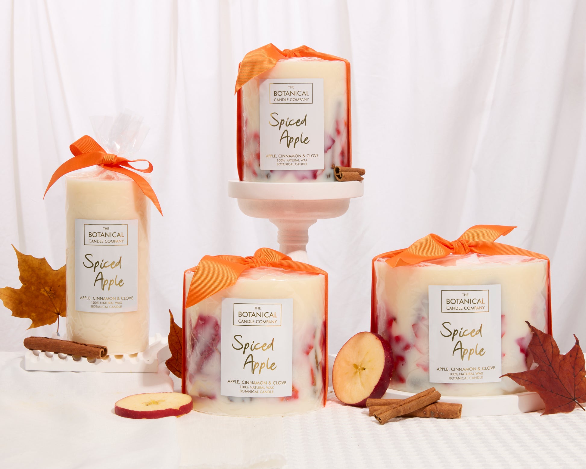 Spiced Apple Grand Botanical candle, apple, cinnamon and clove