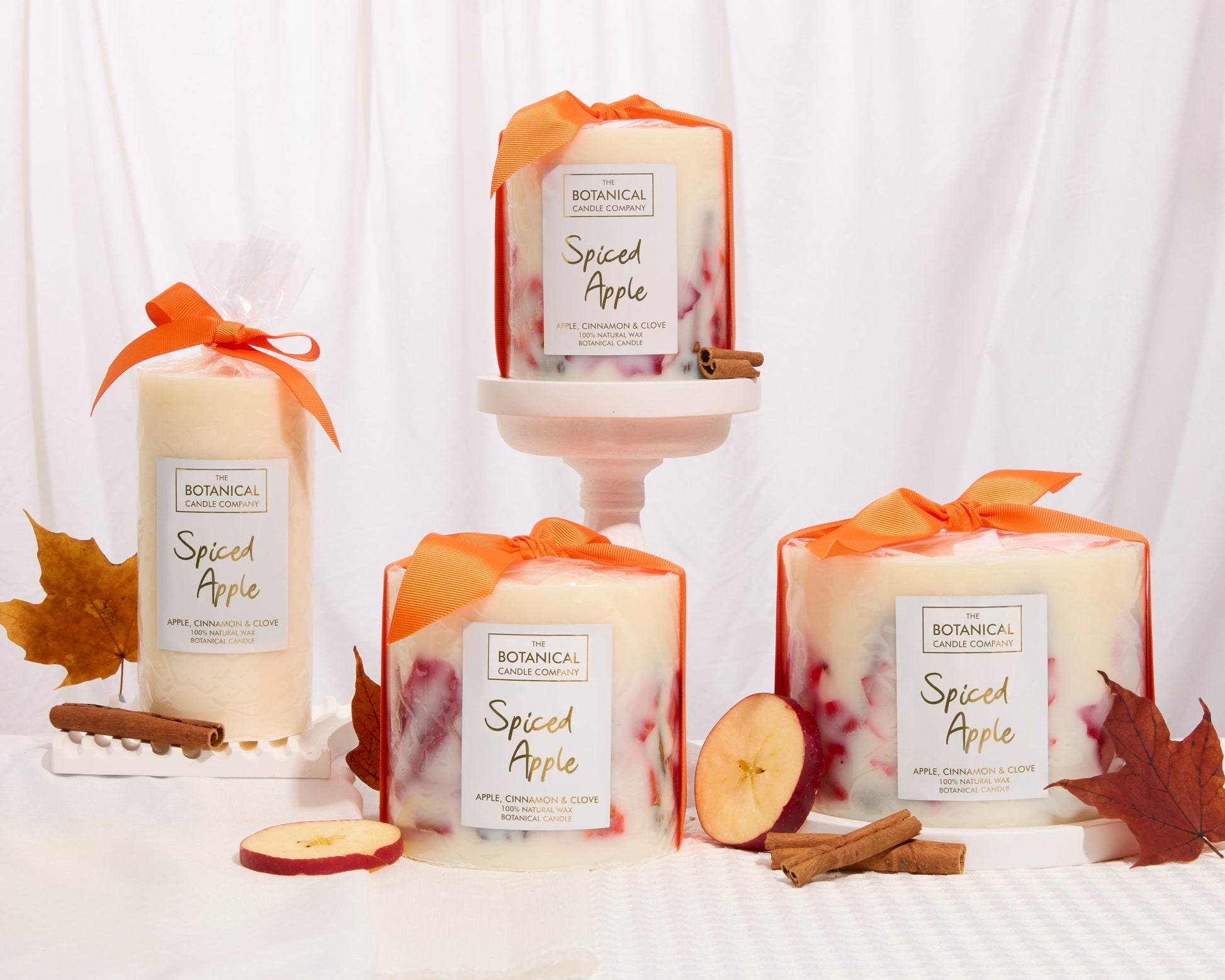 Spiced Apple Grand Botanical candle, apple, cinnamon and clove