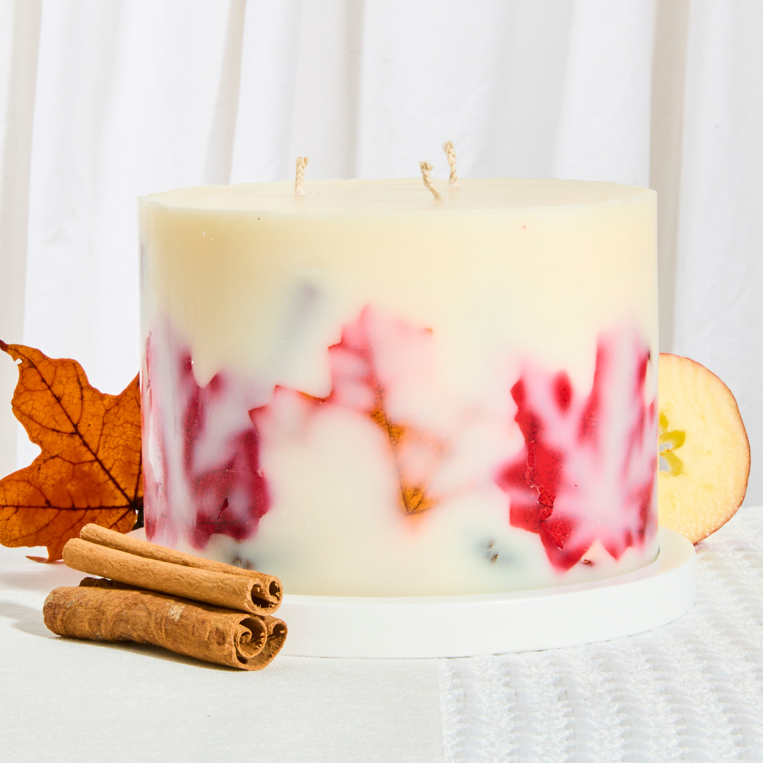 Spiced Apple Grand Botanical candle, apple, cinnamon and clove