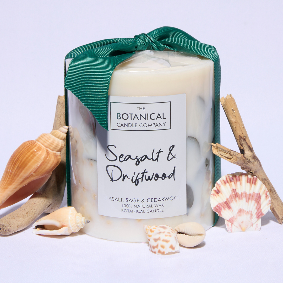 Seasalt & Driftwood Single Wick Botanical Candle