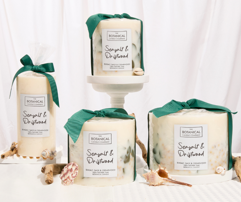 Seasalt & Driftwood Single Wick Botanical Candle
