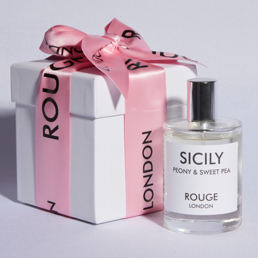 Sicily TESTER - Peony & Sweet Pea Luxury Scented Room Spray - By Rouge London