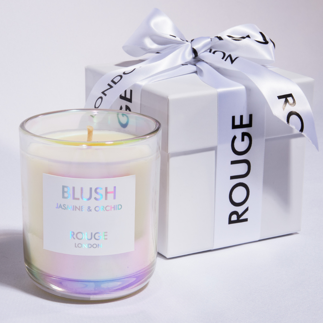 Happy Scent Co Blush Jasmine Orchid Candle