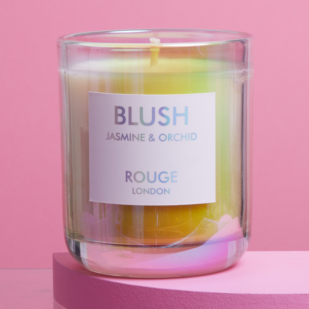 Happy Scent Co Blush Jasmine Orchid Candle