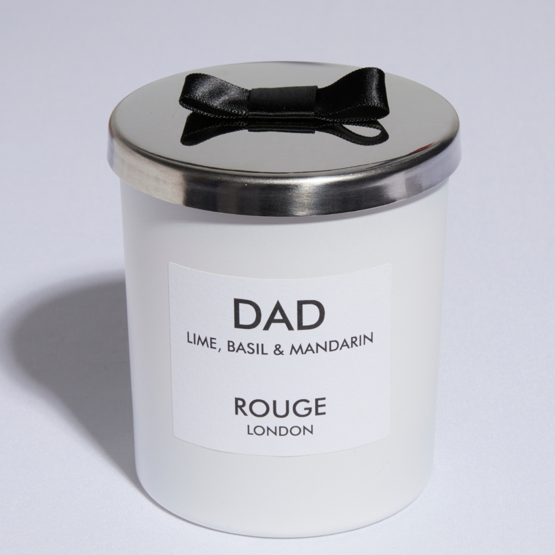 Dad - Lime Basil Mandarin Scented Candle - by Rouge London