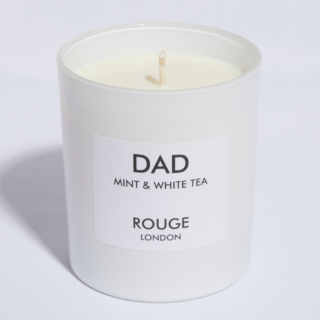 Dad - Mint White Tea Scented Candle - by Rouge London