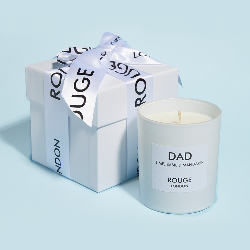 Dad - Lime Basil Mandarin Scented Candle - by Rouge London