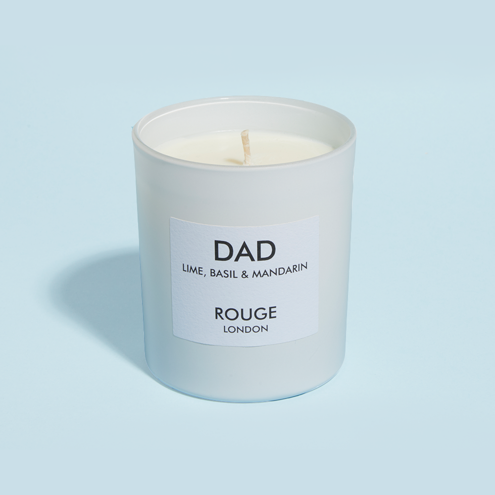 Dad - Lime Basil Mandarin Scented Candle - by Rouge London