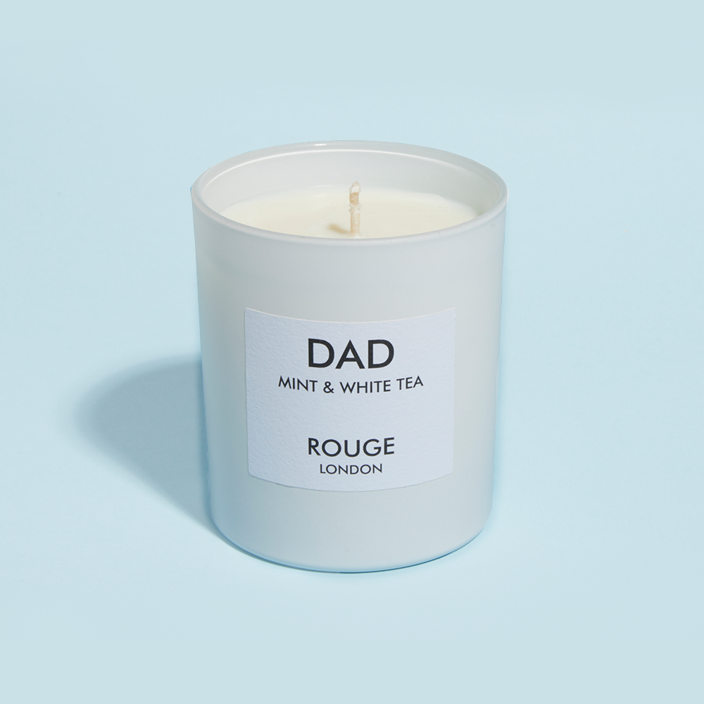 Dad - Mint White Tea Scented Candle - by Rouge London