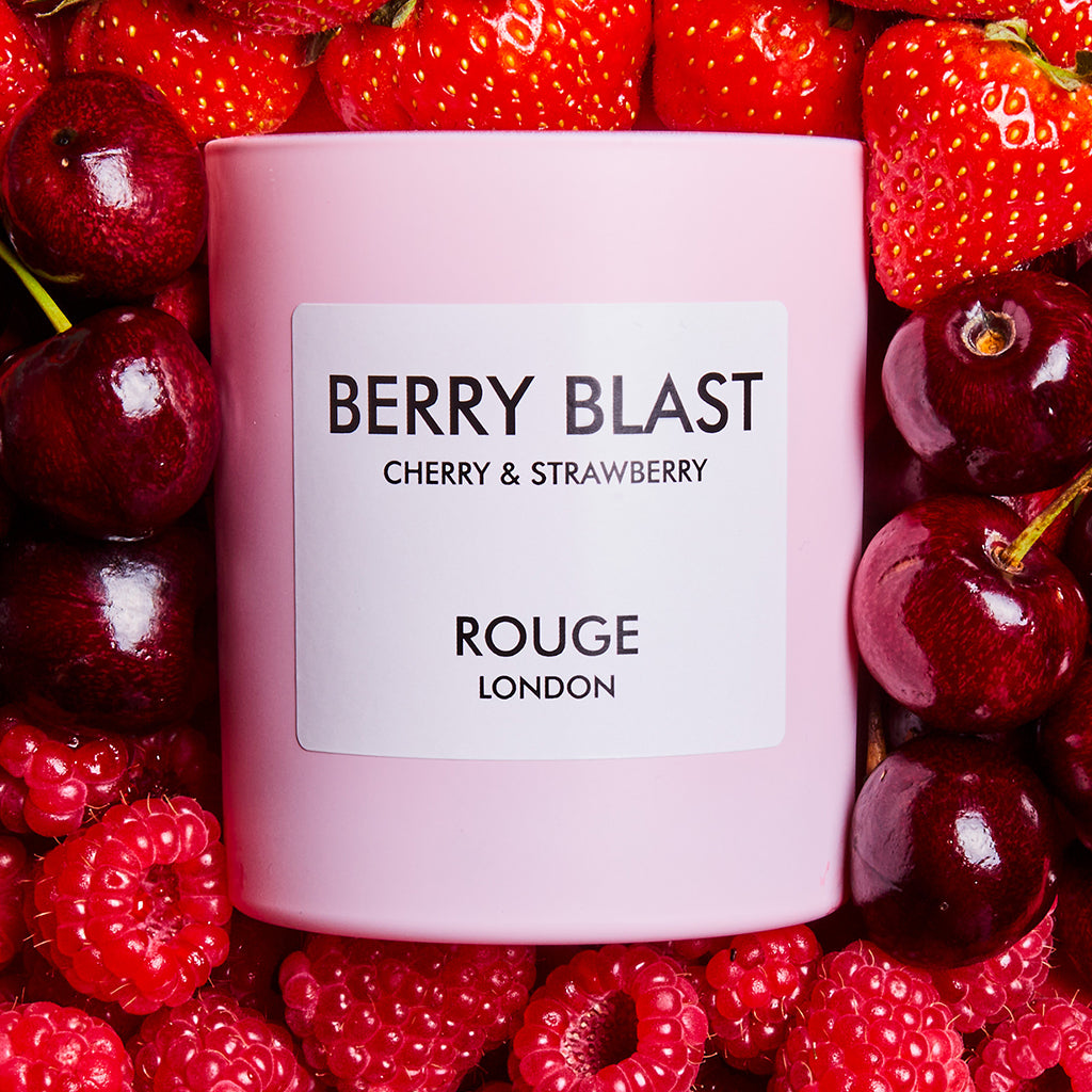 Happy Scent Co Berry Blast Cherry & Strawberry Candle