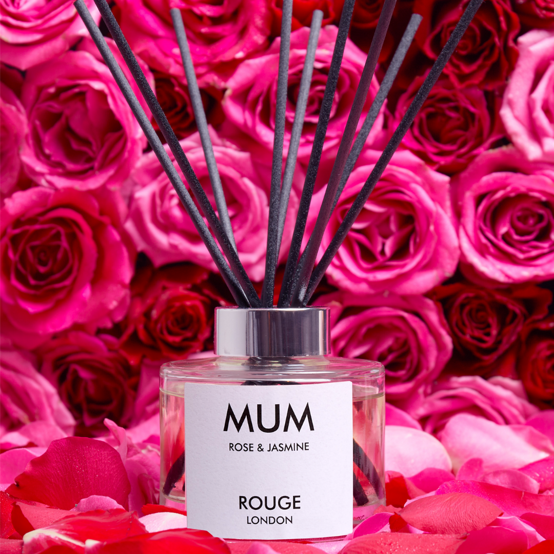 Gift for Mum - Rose & Jasmine Reed Diffuser - Happy Scent Co