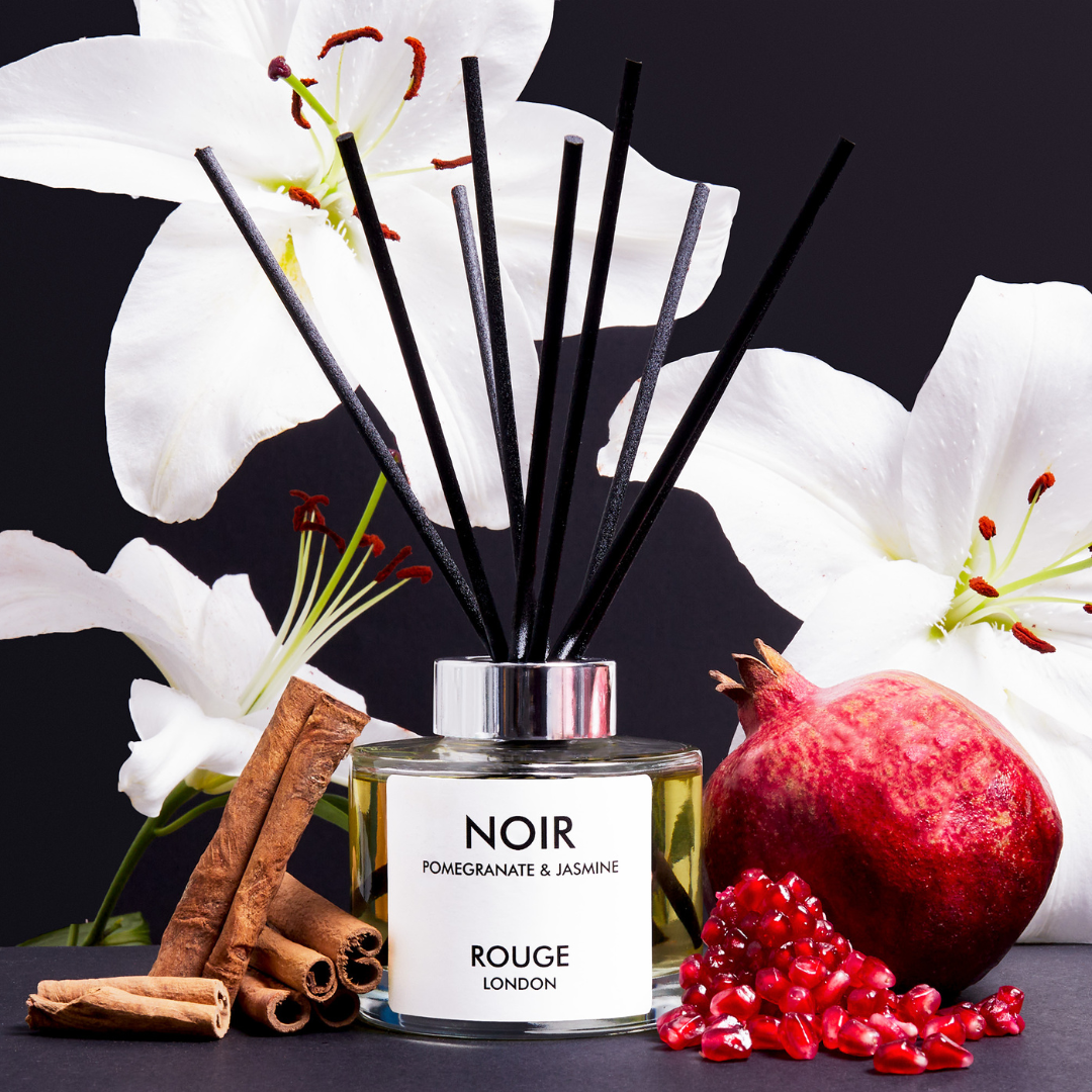Happy Scent Co Noir Pomegranate Jasmine Reed Diffuser